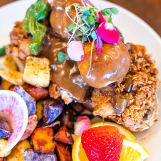 Fried Chicken Benedict
